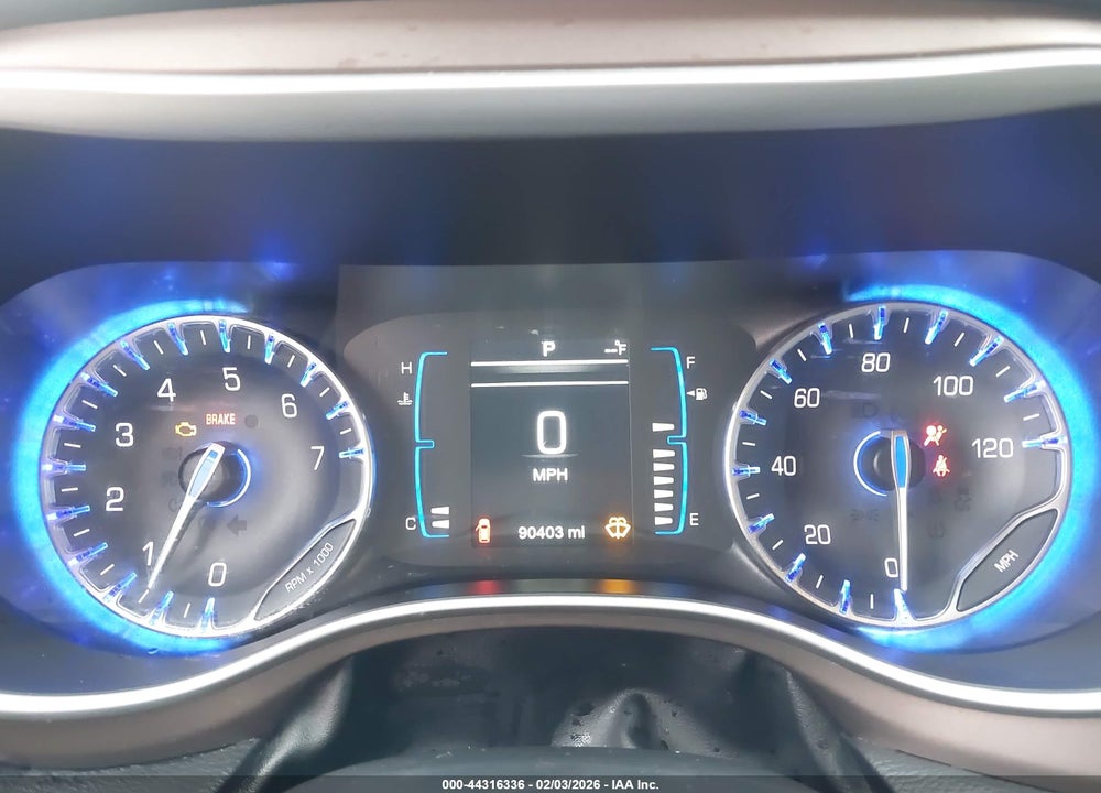 2017 CHRYSLER PACIFICA TOURING-L VIN: 2C4RC1BG2HR642350
