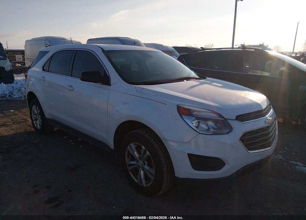 2017 CHEVROLET EQUINOX LS VIN: 2GNALBEK6H1509132