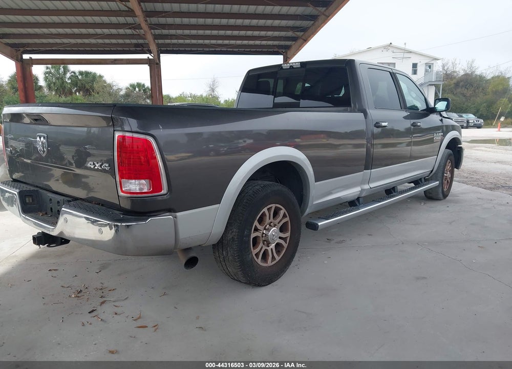 2017 RAM 2500 LAIE  4X4 8' BOX VIN: 3C6UR5KL1HG502171