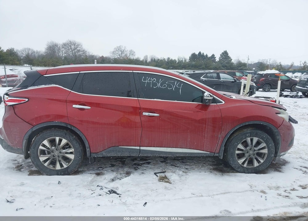 2015 NISSAN MURANO VIN: 5N1AZ2MG5FN241363