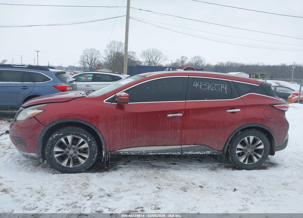 2015 NISSAN MURANO VIN: 5N1AZ2MG5FN241363