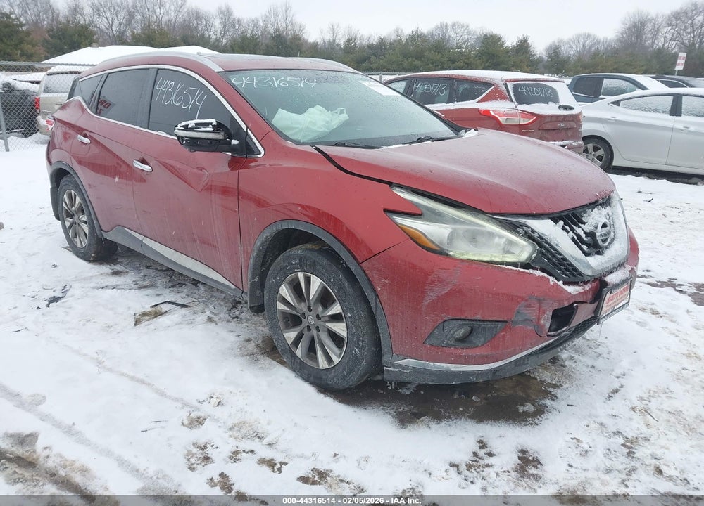 2015 NISSAN MURANO VIN: 5N1AZ2MG5FN241363