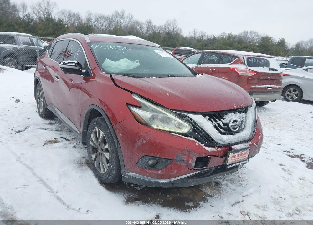 2015 NISSAN MURANO VIN: 5N1AZ2MG5FN241363