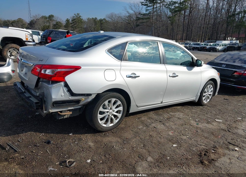 2018 NISSAN SENTRA SV VIN: 3N1AB7AP5JL643342