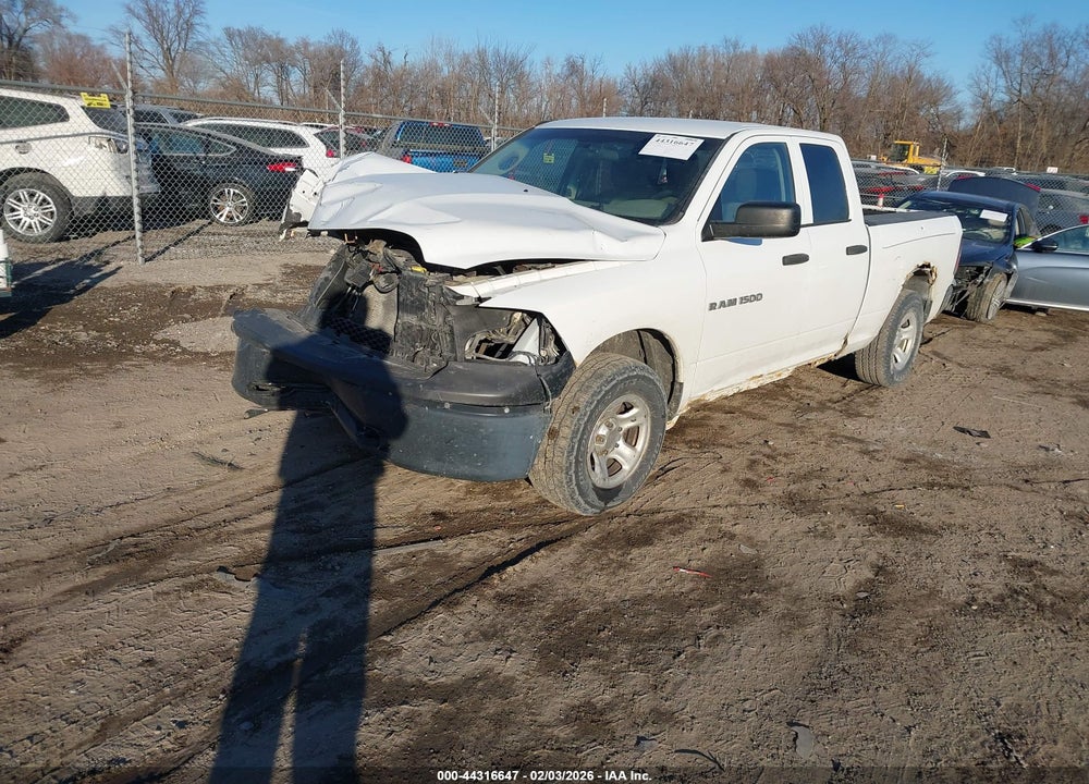 2012 RAM 1500 ST VIN: 1C6RD7FP9CS315498