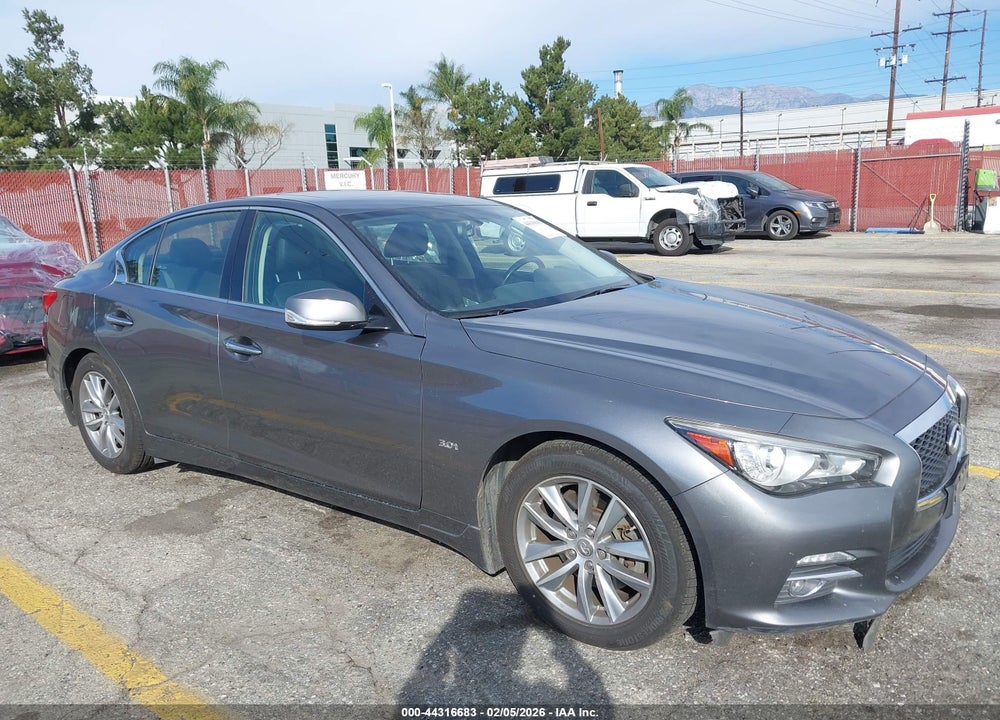 2016 INFINITI Q50 3.0T PREMIUM VIN: JN1EV7AP2GM301242