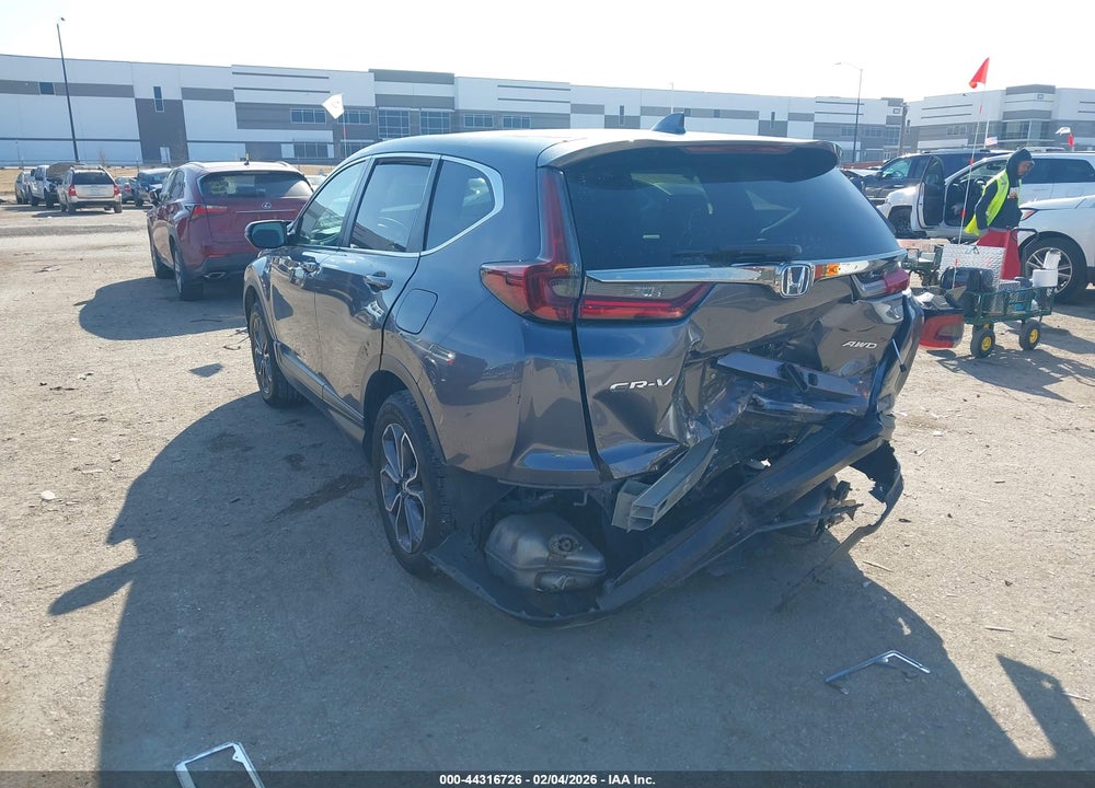 2022 HONDA CR-V AWD EX VIN: 2HKRW2H56NH637356