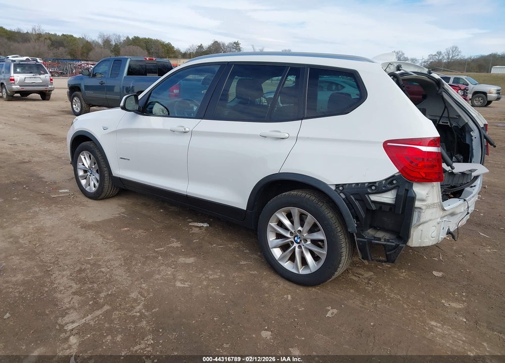 2017 BMW X3 XDRIVE28I VIN: 5UXWX9C33H0T16373