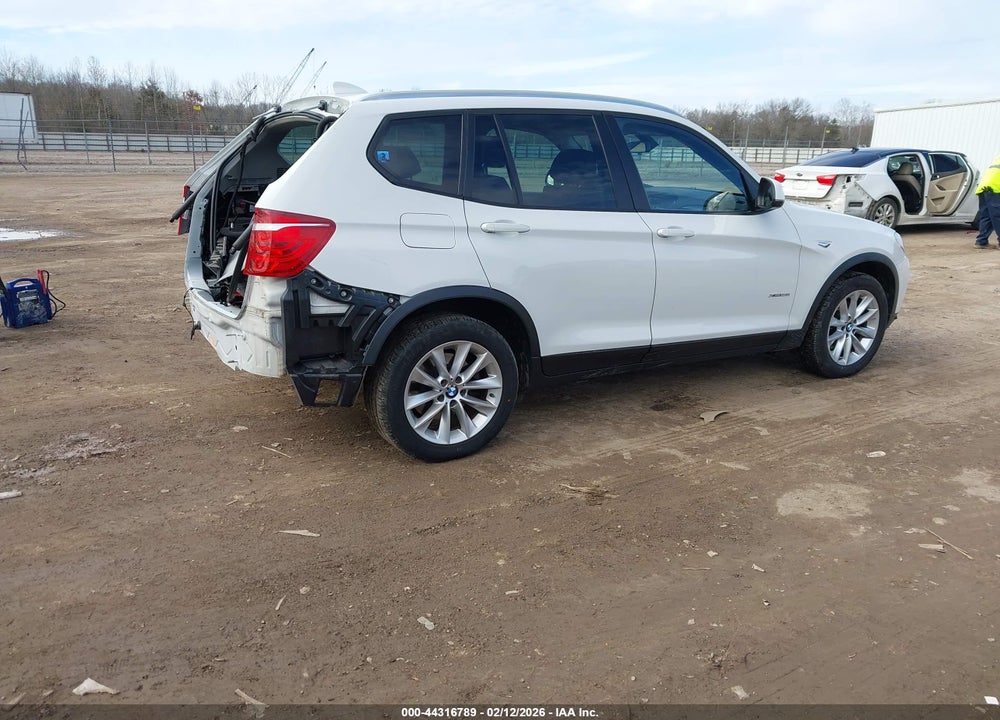 2017 BMW X3 XDRIVE28I VIN: 5UXWX9C33H0T16373