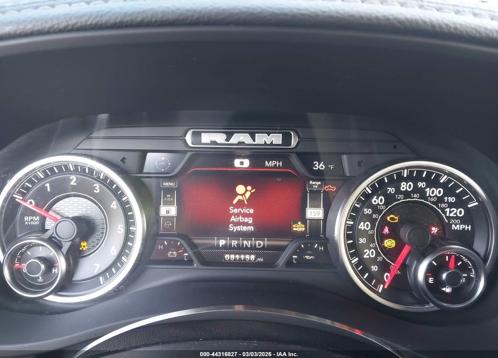 2022 RAM 2500 LAIE  4X4 6'4 BOX VIN: 3C6UR5FJ7NG236854