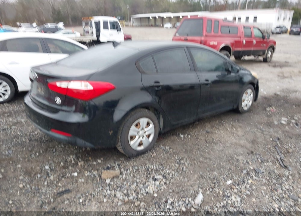 2016 KIA FORTE LX VIN: KNAFK4A60G5521048