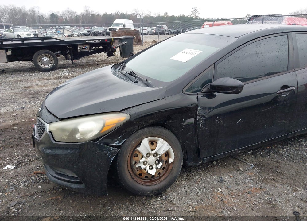 2016 KIA FORTE LX VIN: KNAFK4A60G5521048