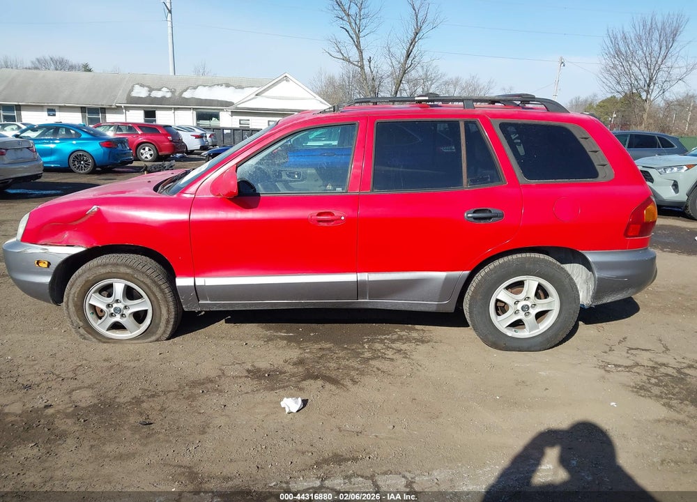 2004 HYUNDAI SANTA FE GLS/LX VIN: KM8SC73E74U723080