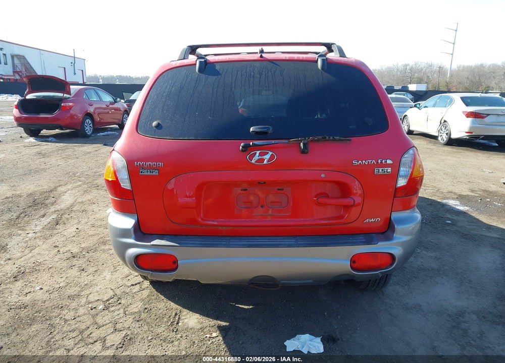 2004 HYUNDAI SANTA FE GLS/LX VIN: KM8SC73E74U723080