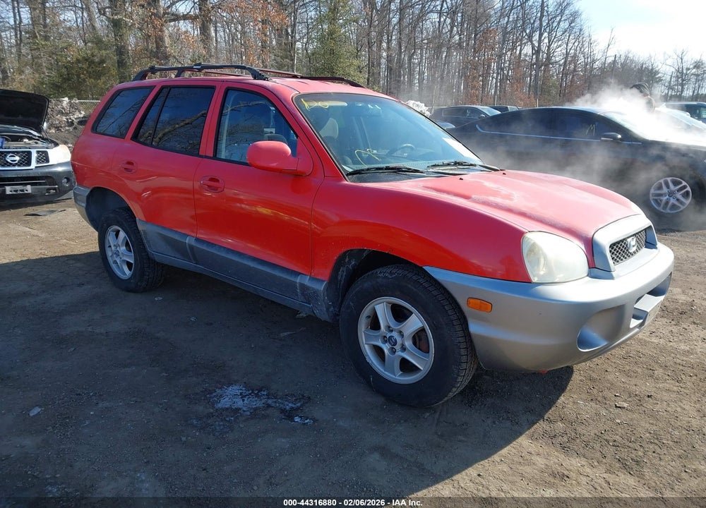 2004 HYUNDAI SANTA FE GLS/LX VIN: KM8SC73E74U723080