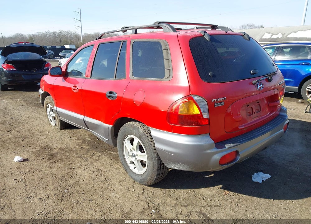 2004 HYUNDAI SANTA FE GLS/LX VIN: KM8SC73E74U723080