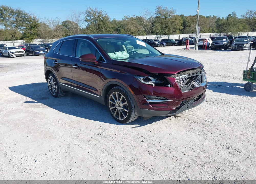 2019 LINCOLN MKC RESERVE VIN: 5LMCJ3C91KUL09891