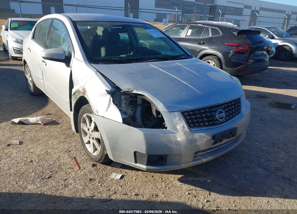 2007 NISSAN SENTRA 2.0S VIN: 3N1AB61E87L656023
