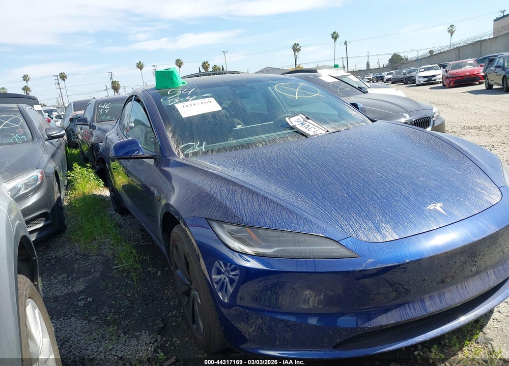 2024 TESLA MODEL 3 LONG RANGE DUAL MOTOR ALL-WHEEL DRIVE/REAR-WHEEL DRIVE VIN: 5YJ3E1EA7RF748460