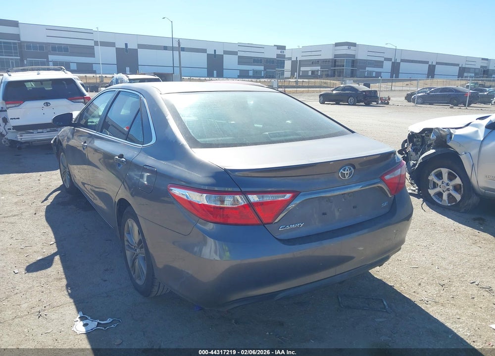 2016 TOYOTA CAMRY SE VIN: 4T1BF1FK3GU253849