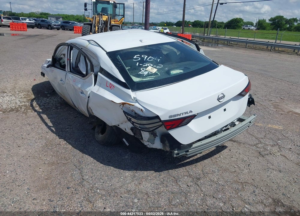 2025 NISSAN SENTRA SV VIN: 3N1AB8CV0SY294628