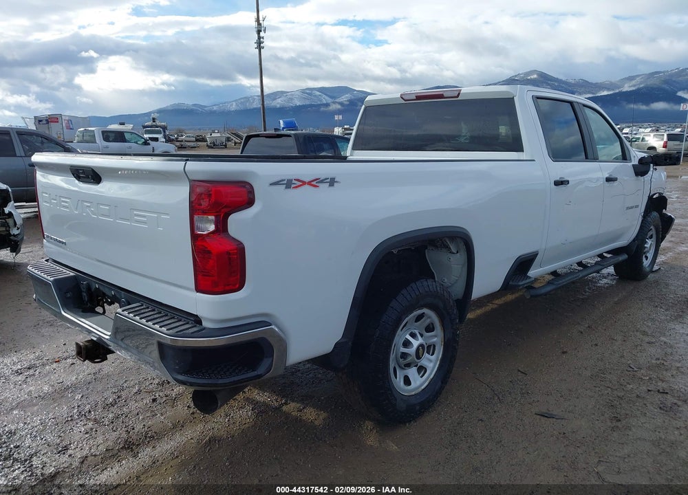 2020 CHEVROLET SILVERADO 3500HD 4WD  LONG BED WT VIN: 1GC4YSEY8LF336906