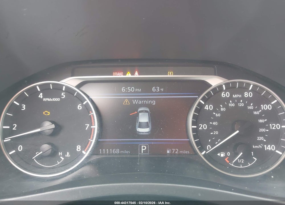 2019 NISSAN ALTIMA 2.5 SR VIN: 1N4BL4CV6KC191820