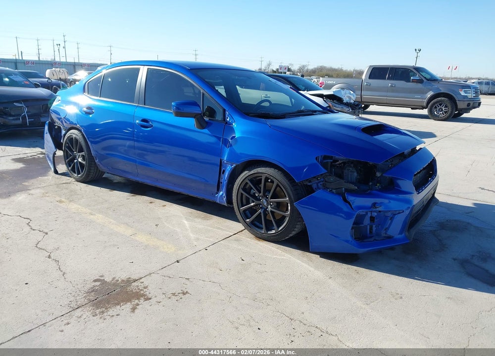 2018 SUBARU WRX PREMIUM VIN: JF1VA1C68J8823941