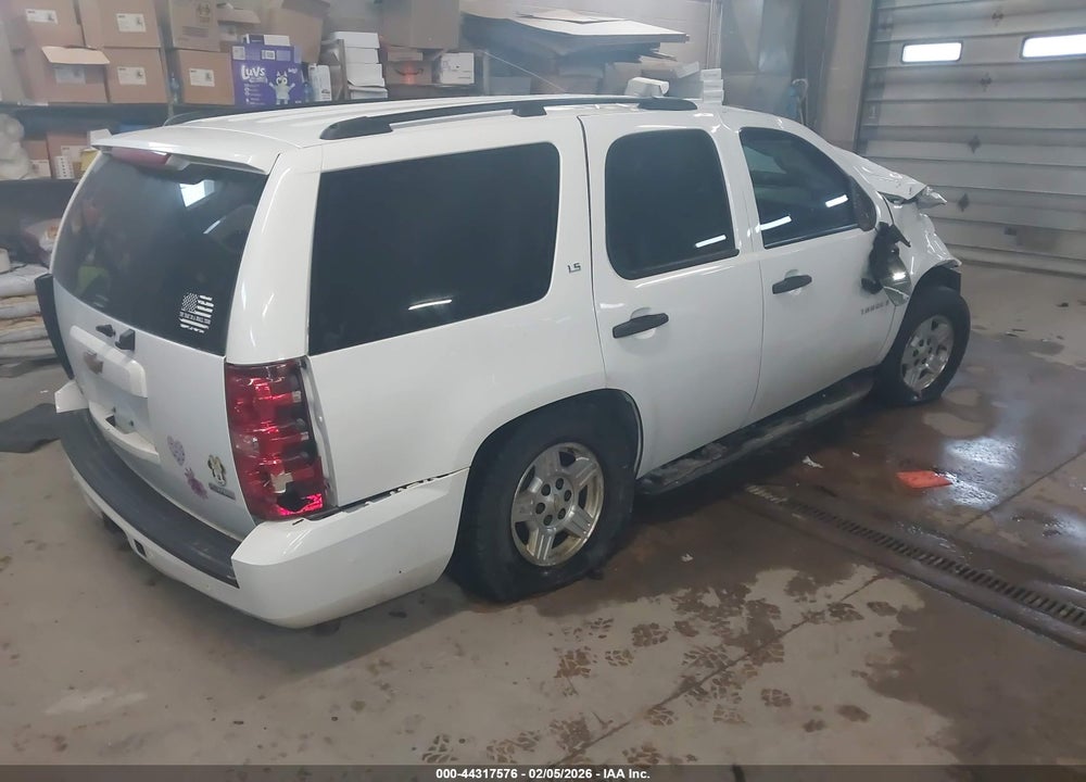 2008 CHEVROLET TAHOE LS VIN: 1GNFK13028R226903
