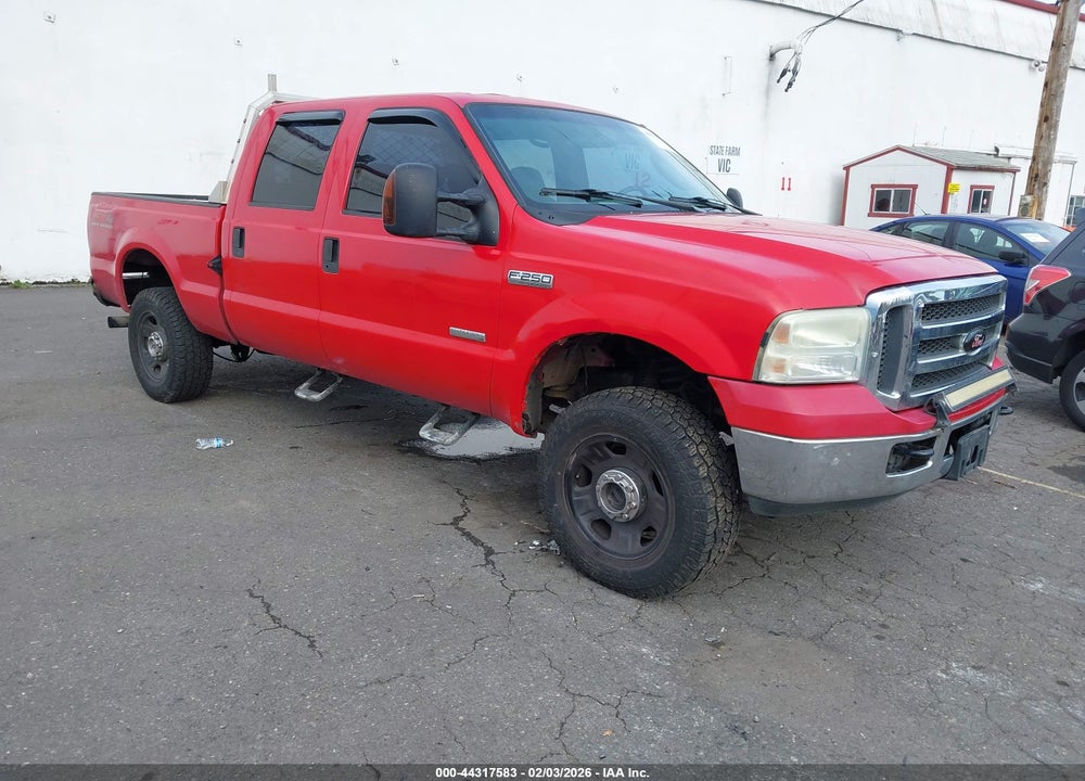 2005 FORD F250 SUPER DUTY VIN: 1FTSW21PX5EC67932