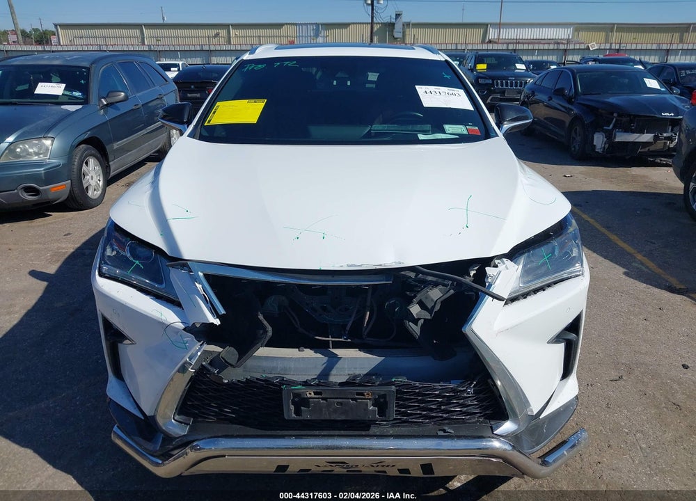 2016 LEXUS RX 350 F SPORT VIN: 2T2BZMCA3GC018546