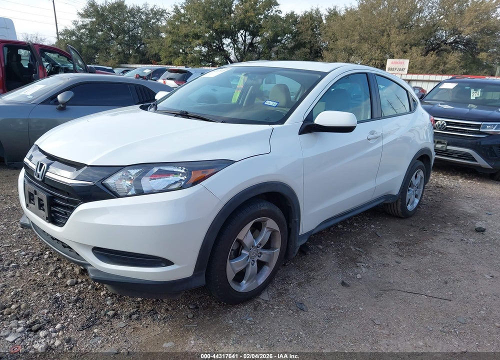 2016 HONDA HR-V LX VIN: 3CZRU5H3XGM739935