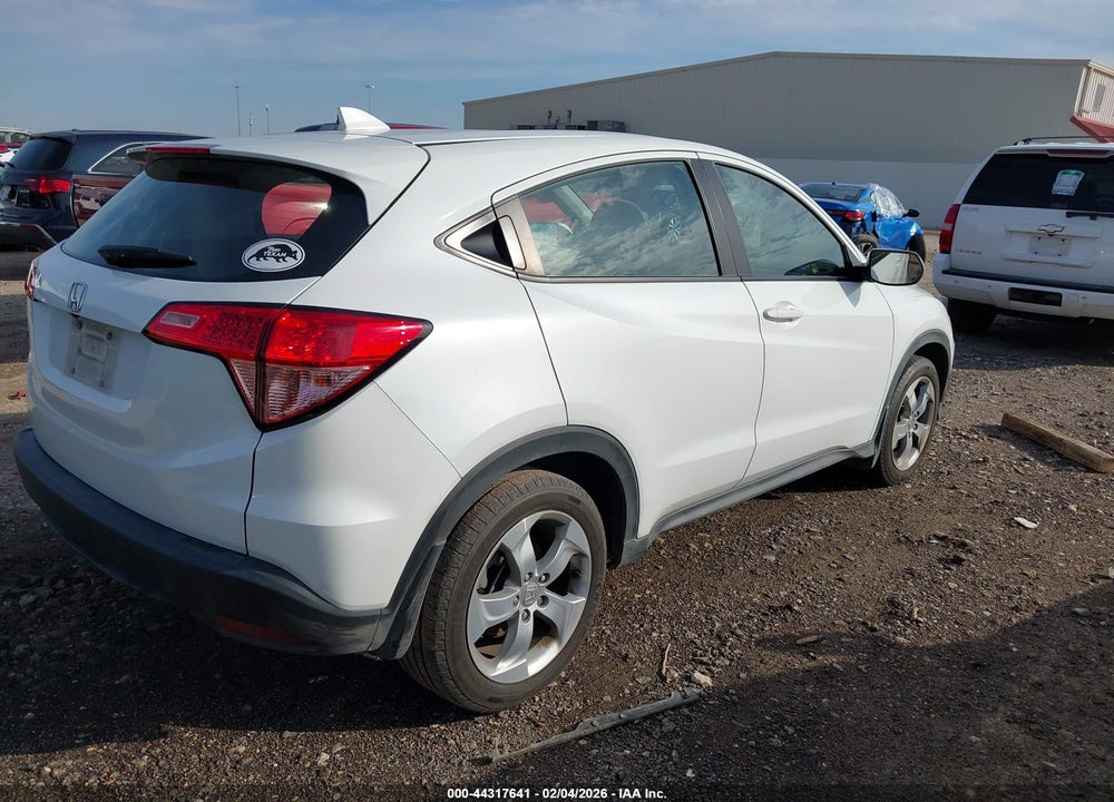 2016 HONDA HR-V LX VIN: 3CZRU5H3XGM739935