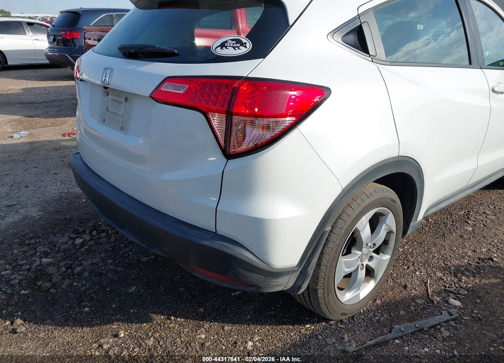 2016 HONDA HR-V LX VIN: 3CZRU5H3XGM739935