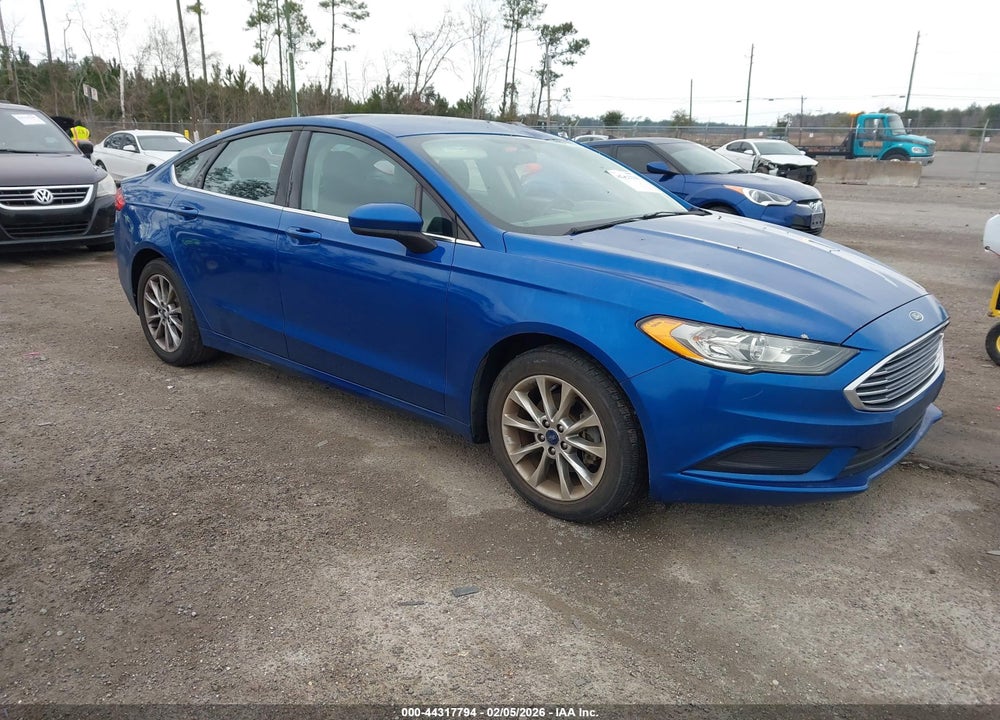 2017 FORD FUSION SE VIN: 3FA6P0H73HR204168