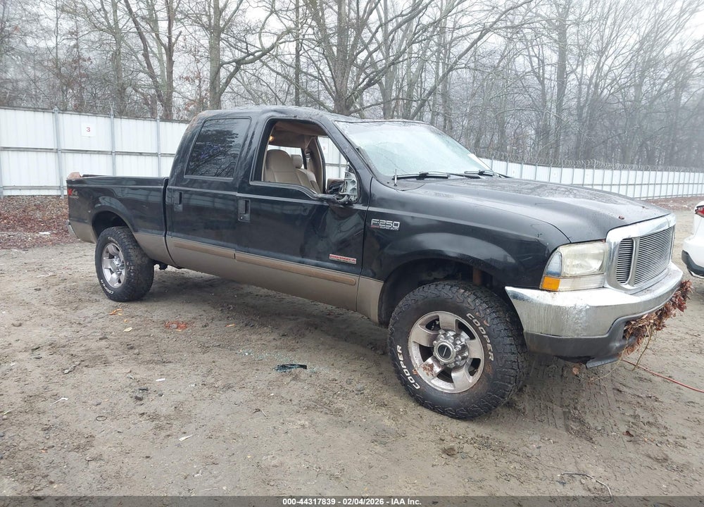 2004 FORD F-250 LARIAT/XL/XLT VIN: 1FTNW21PX4EE01740