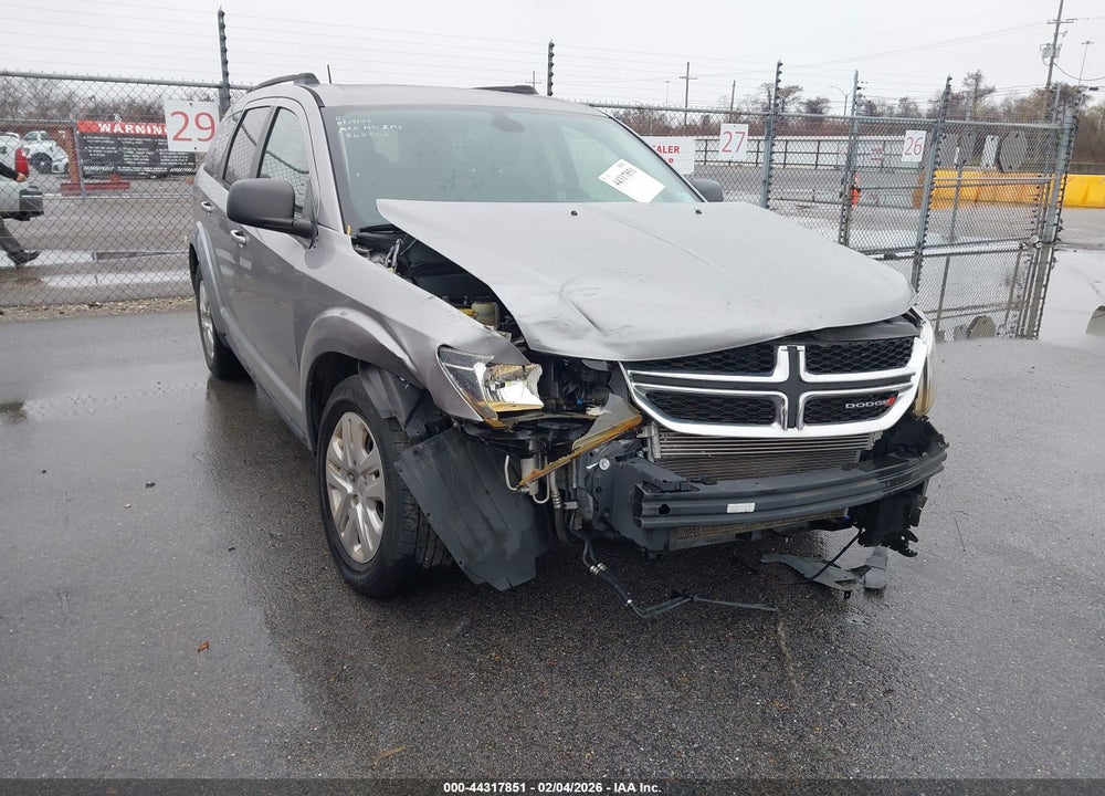 2019 DODGE JOURNEY SE VALUE PACKAGE VIN: 3C4PDCAB4KT862552