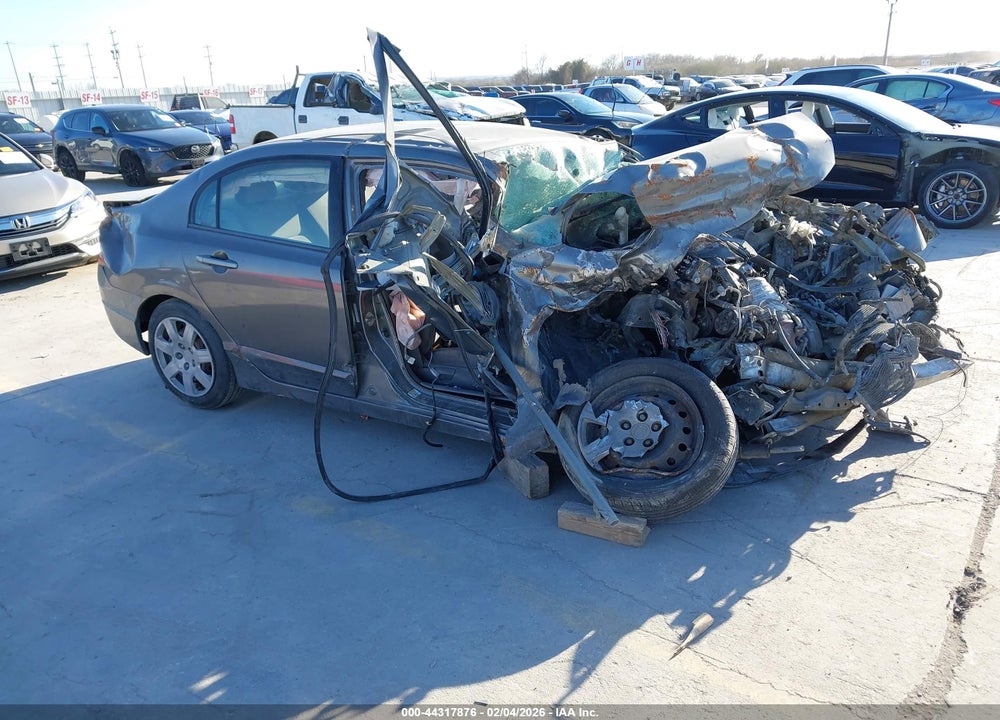 2006 HONDA CIVIC LX VIN: 1HGFA16536L050853