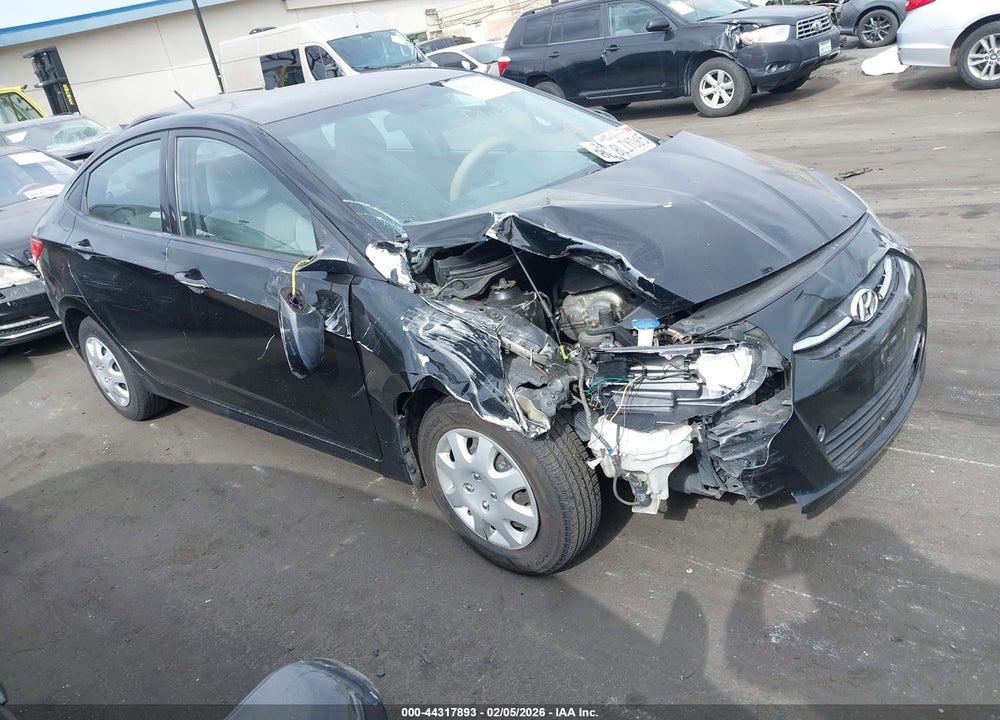 2017 HYUNDAI ACCENT SE VIN: KMHCT4AE0HU243703