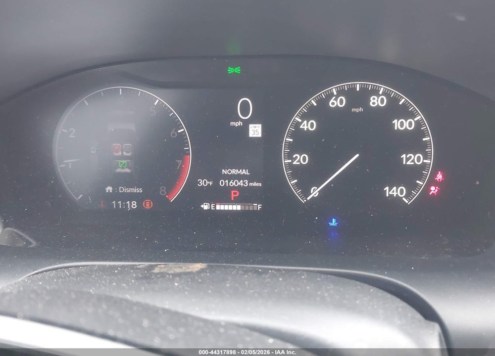 2024 HONDA HR-V AWD EX-L/AWD EX-L W/O BSI VIN: 3CZRZ2H7XRM708884