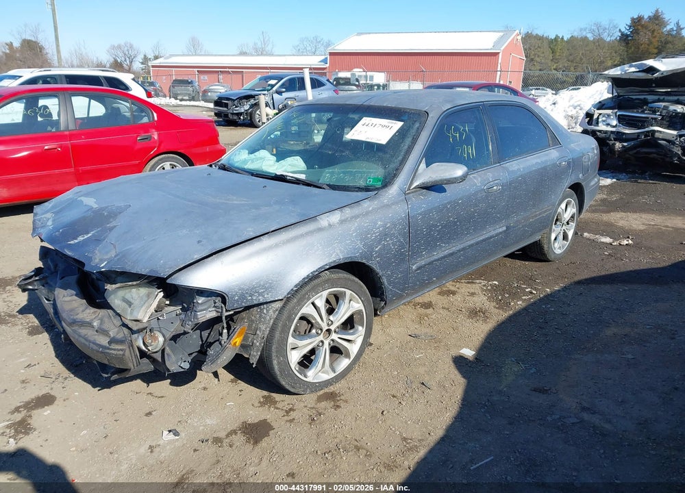 1998 MAZDA 626 DX/LX VIN: 1YVGF22C6W5698314