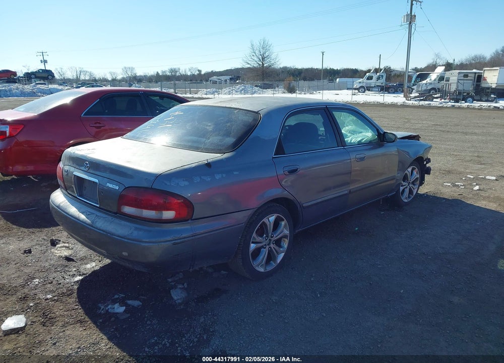 1998 MAZDA 626 DX/LX VIN: 1YVGF22C6W5698314