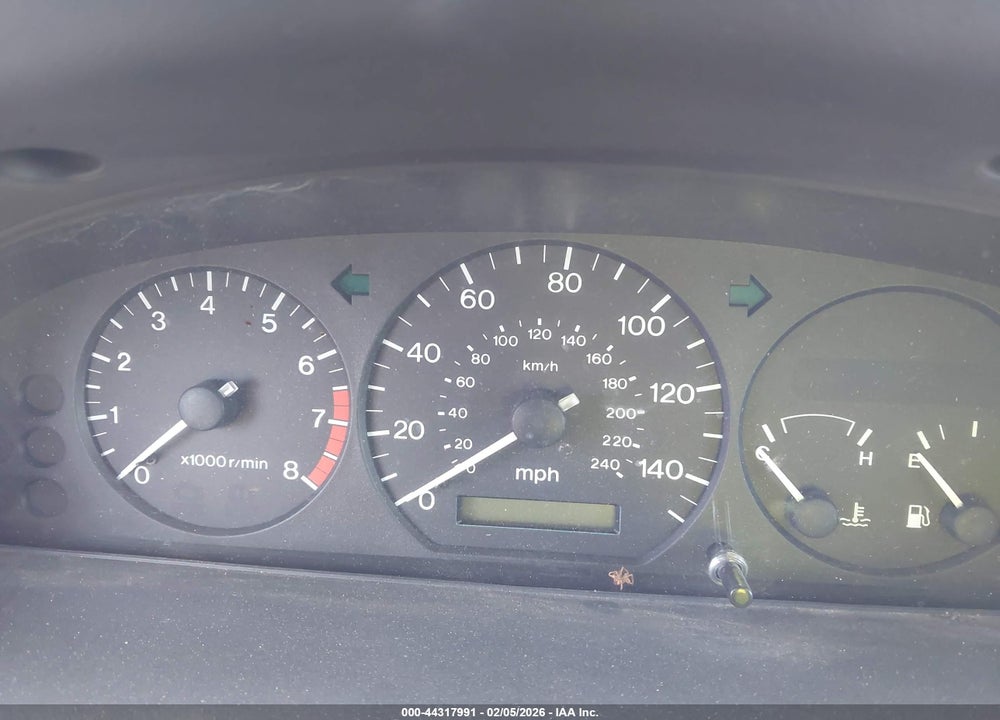 1998 MAZDA 626 DX/LX VIN: 1YVGF22C6W5698314