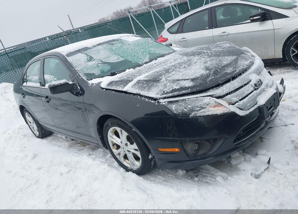 2012 FORD FUSION SE VIN: 3FAHP0HAXCR373987