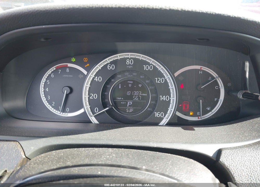 2014 HONDA ACCORD EX-L V-6 VIN: 1HGCR3F83EA033076