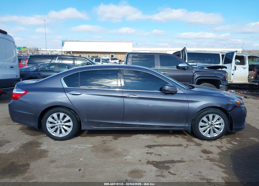 2014 HONDA ACCORD EX-L V-6 VIN: 1HGCR3F83EA033076