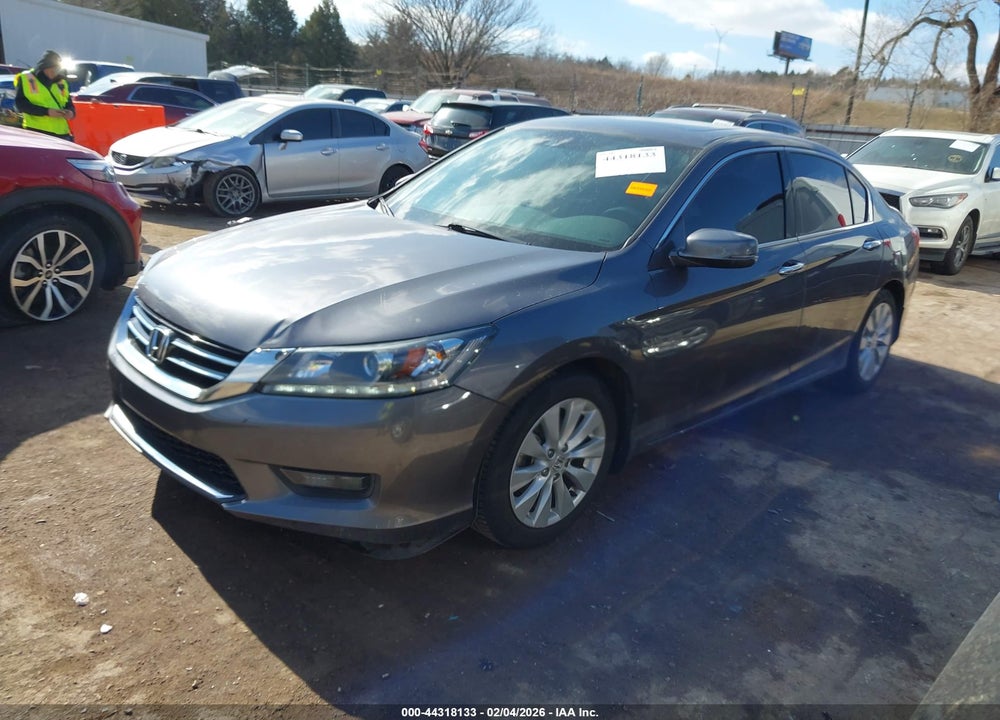 2014 HONDA ACCORD EX-L V-6 VIN: 1HGCR3F83EA033076