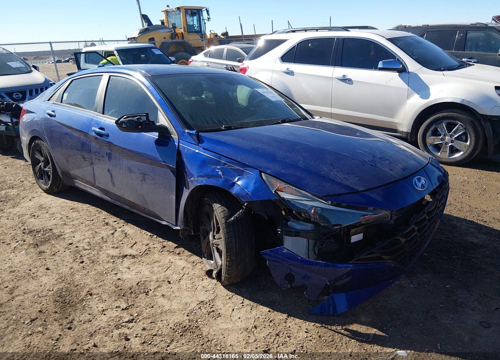 2021 HYUNDAI ELANTRA SEL VIN: 5NPLM4AG1MH040553
