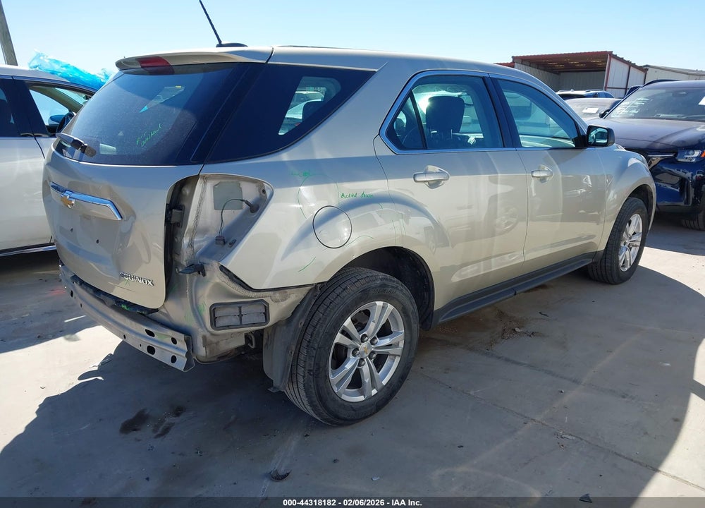 2016 CHEVROLET EQUINOX LS VIN: 2GNALBEK4G1115255