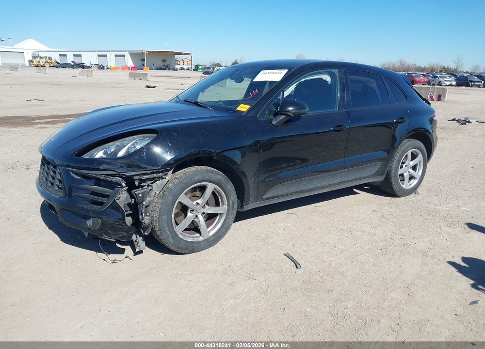 2017 PORSCHE MACAN VIN: WP1AA2A53HLB82227